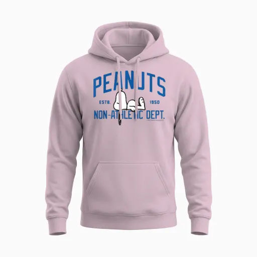 Peanuts - Snoopy Non- Athletic Dept. Unisex Hoodie in Light Pink