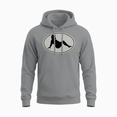 Mudflap Man Unisex Hoodie - Sport Grey