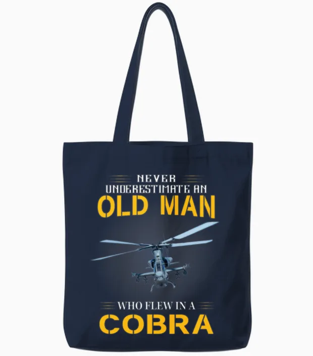 Cobra Tote Bags in Navy