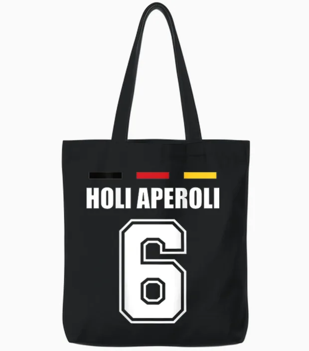 Funny Name Germany Jersey for Mallorca and the Party Tote Bags in Black