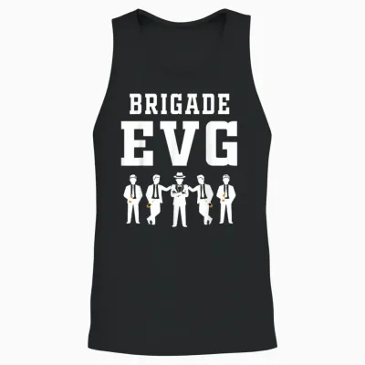 Brigade Evg Enterrement De Vie De Garçon Bière Unisex Tank Top - Black