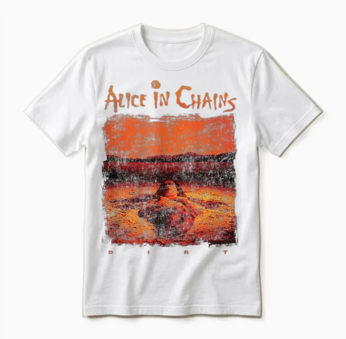 Alice in Chains - Dirt Unisex T-Shirt in White