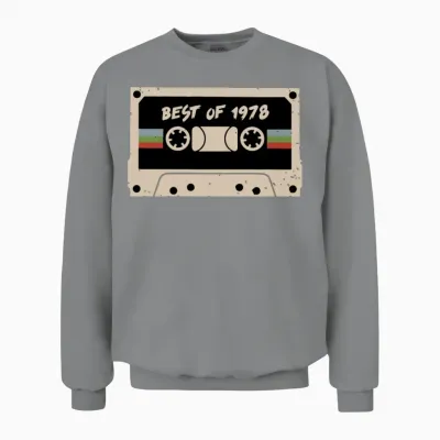 Best of 1978 Shirt Hoodies Hipster Unisex Sweatshirt - Sport Grey