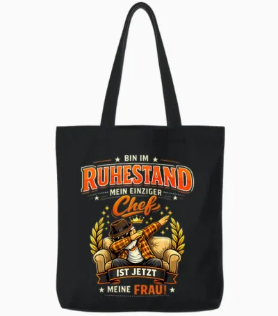 Pension 2026 Retirement Pensioner Funny Retirees Tote Bags - Black