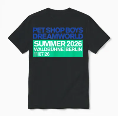 Amazon Exclusive Dreamworld Berlin July 11th Unisex T-Shirt - Black