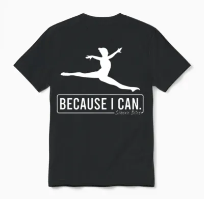 Because I Can Unisex T-Shirt - Black