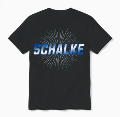 Schalke T-Shirt, Black Unisex T-Shirt - Black