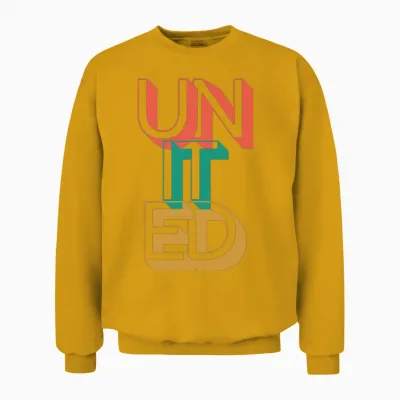 Retro United Unisex Sweatshirt - Gold