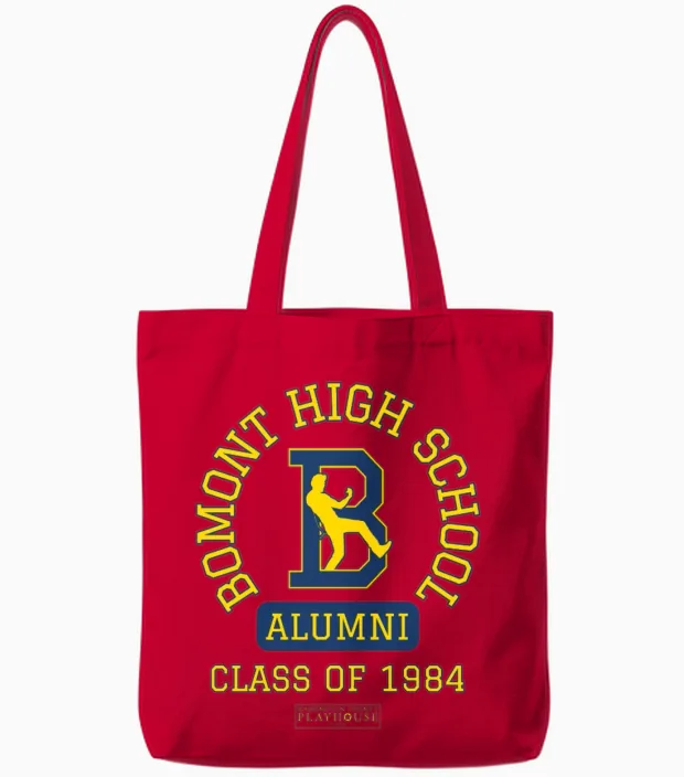 High School Alumni - & Graduation Tote Bags in Red