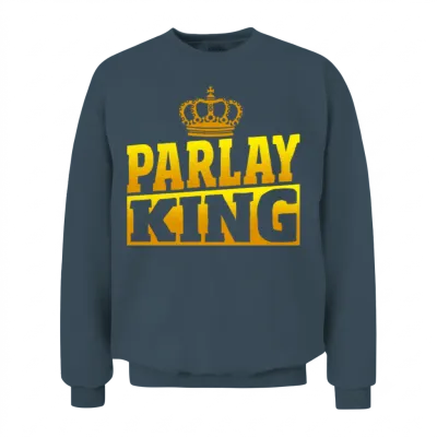 Parlay King Sports Betting Parlay Picks Sports Unisex Sweatshirt - Dark Heather