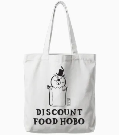 Mission Hill T-Shirts Tote Bags - White