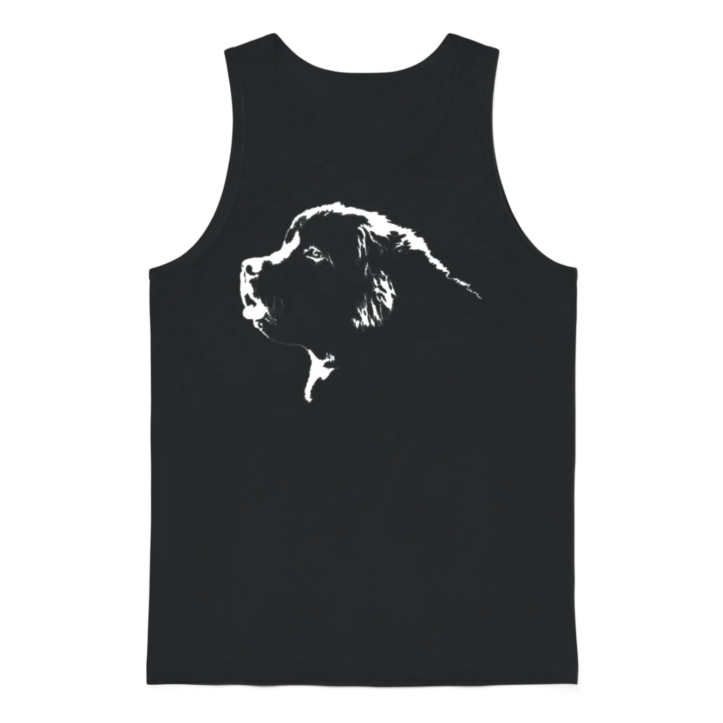 Newfoundland Dog Shirts Working Dog Gifts Unisex Tank Top - Black