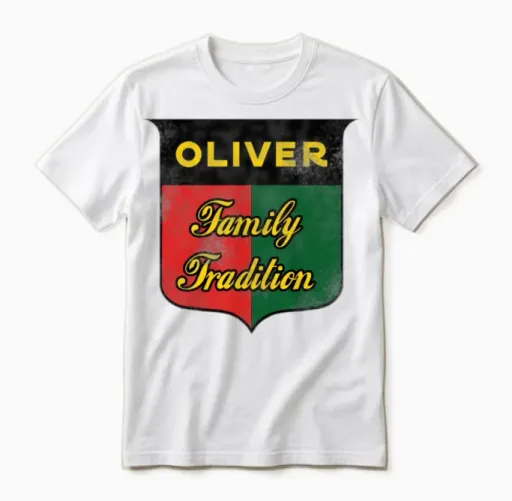 Oliver Family Tradition Unisex T-Shirt in White