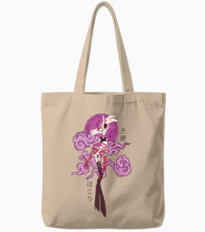Angel Dust Spider - Hazbin Hotel Tote Bags - Natural