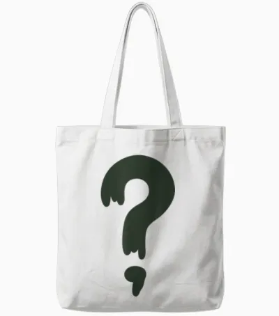 Mystery Shack ? Question Mark Staff Uniform Tote Bags - White