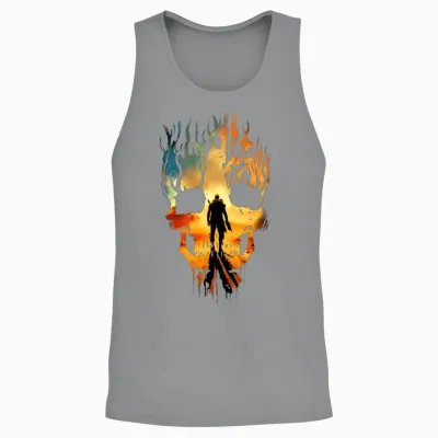 Road Warrior Unisex Tank Top - Sport Grey