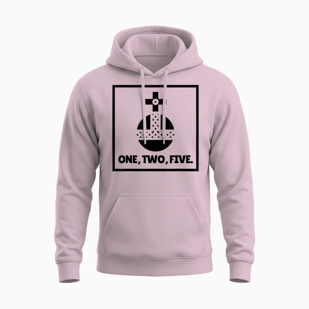 Die Heilige Handgranate Von Antiochien 1 2 5 Unisex Hoodie in Light Pink