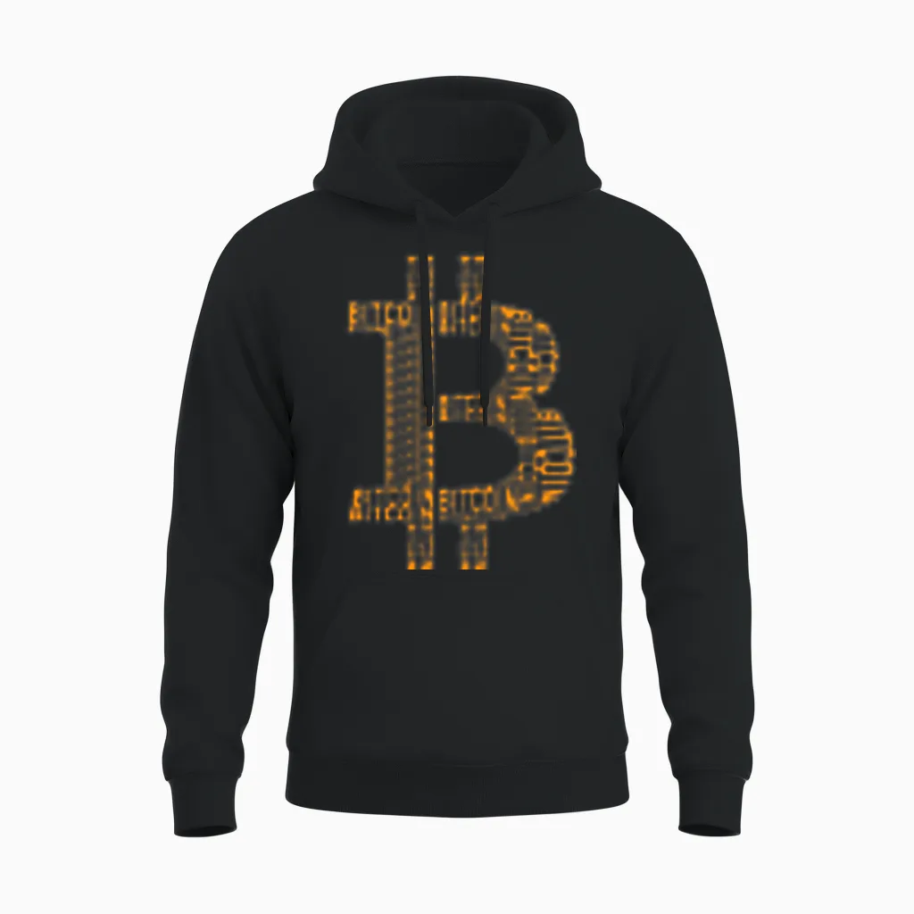 Bitcoin Michael Saylor Unisex Hoodie in Black