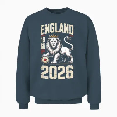 England Eng English Unisex Sweatshirt - Dark Heather