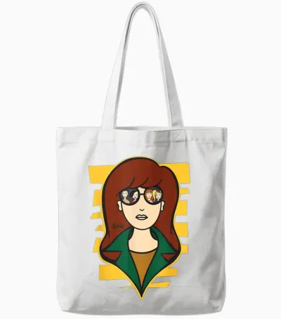 Mademark X Daria - Daria - Reflection Tote Bags - White