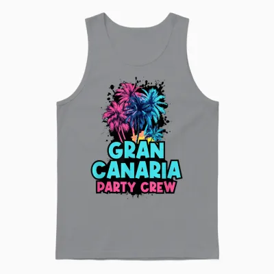 Urlaub Mit Der Partycrew Auf Gran Canaria Unisex Tank Top - Sport Grey