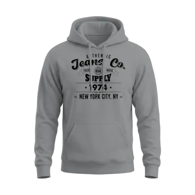 New York City Born in 1974 Vintage Birthday Unisex Hoodie - Sport Grey