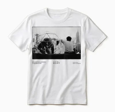 Du Brauchst Nur Jemanden Unisex T-Shirt - White