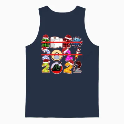 Hilarious Funny Christmas Memes - Funny Christmas Unisex Tank Top - Navy
