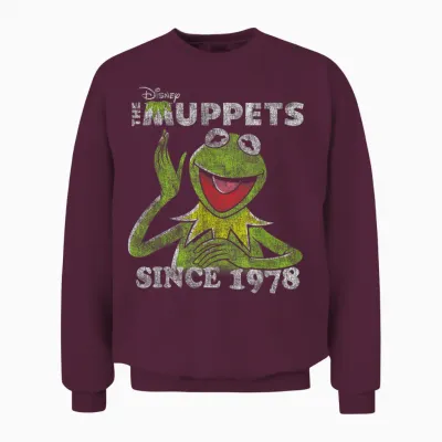The Muppets Kermit Since 1978 Unisex Sweatshirt - Maroon