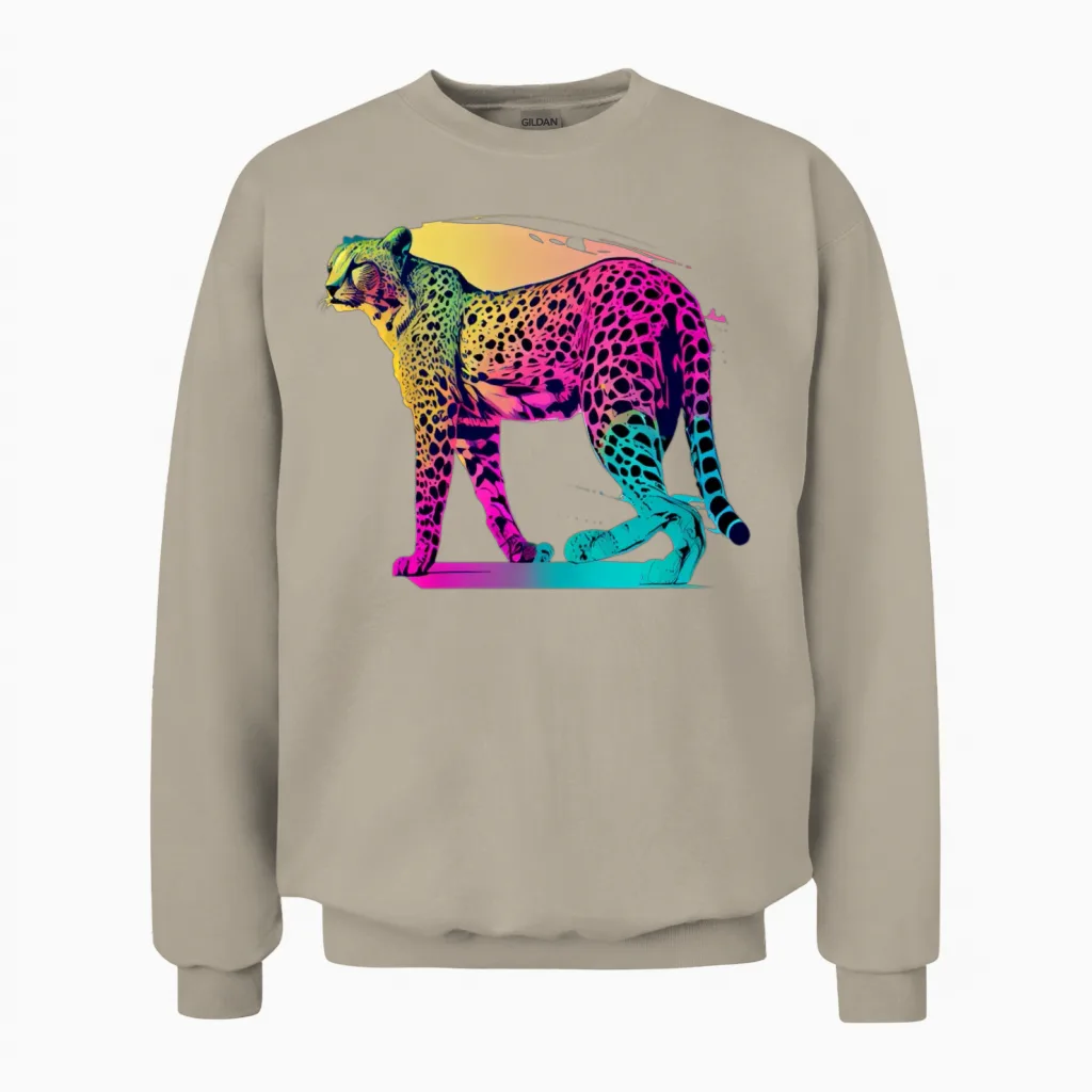Guépard Unisex Sweatshirt in Sand