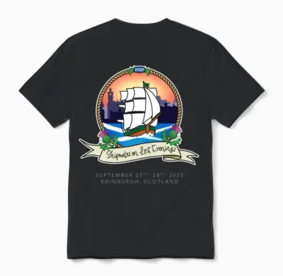 Le Viii 2025 Unisex T-Shirt - Black