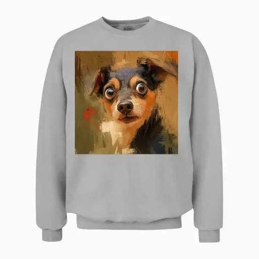 Dog Unisex Sweatshirt - Ash