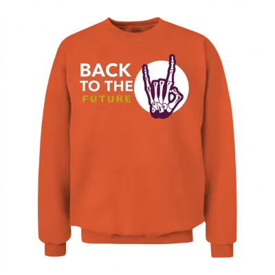 Back to the Future Unisex Sweatshirt - Orange
