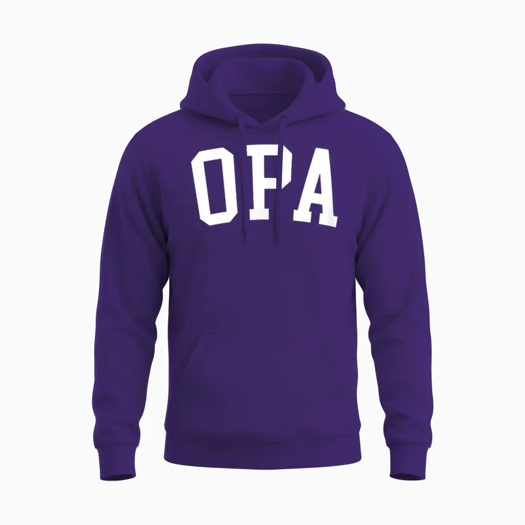 Opa Unisex Hoodie in Purple