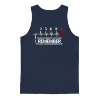 Motorcycle Biker 1n23456 Bike Gear Shift Unisex Tank Top - Navy – 1