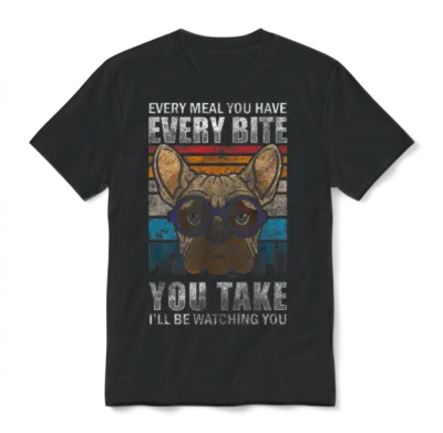 Dog Bulldog Dog Owner Master Unisex T-Shirt - Black