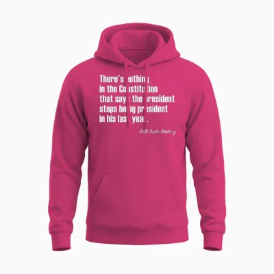 Ruth Bader Ginsburg Quote Unisex Hoodie - Heliconia