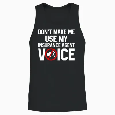 Funny Broker Unisex Tank Top - Black