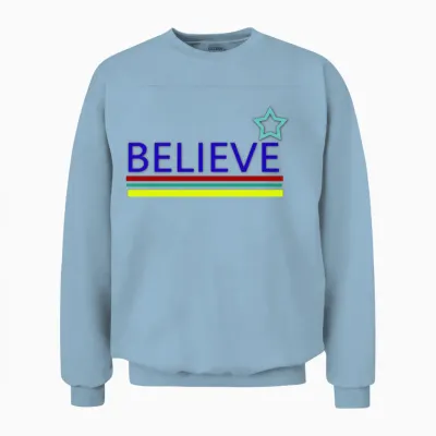 Zayan4 Unisex Sweatshirt - Light Blue