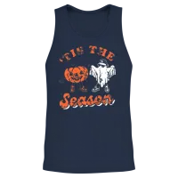 This the Season Funny Hallooween Unisex Tank Top - Navy – 2