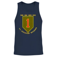 1st Infantry Division Unisex Tank Top - Navy – 2