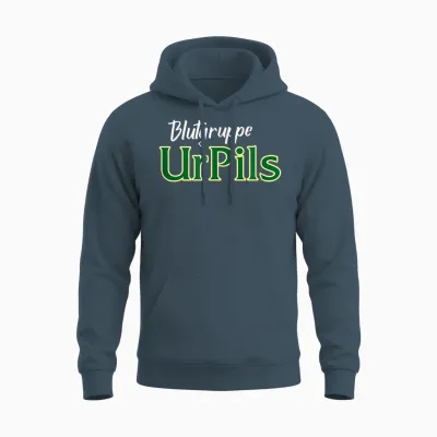 Blood Group Urpils - Saarland Beer T-Shirt, Black Unisex Hoodie - Dark Heather