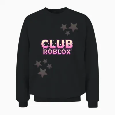 Club Roblox Classic Unisex Sweatshirt - Black