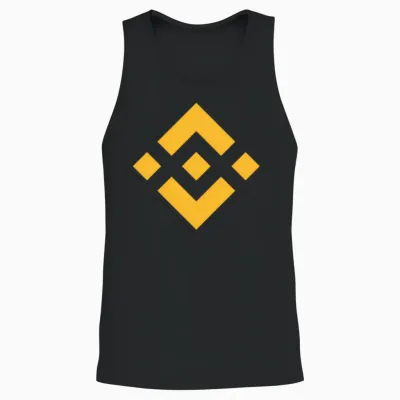 Beautiful Binance Bnb Coin Cryptocurrency Unisex Tank Top - Black
