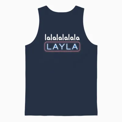 Lalalalalala Layla Jünger Geiler Malle Jga Party Layla Malle Unisex Tank Top - Navy