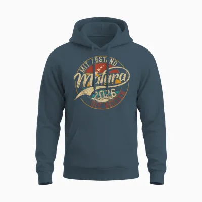 Matura 2026 Mit Abstand Die Besten | Maturant | Abschluss Unisex Hoodie - Dark Heather