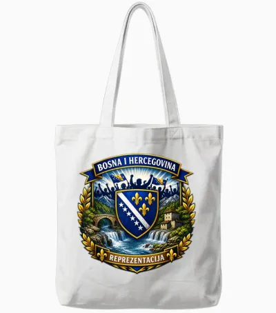 Bosnien Herzegowina Fans & Ljiljani Tote Bags - White