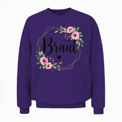 Braut Jga Junggesellenabschied Junggesellinnenabschied Unisex Sweatshirt - Purple