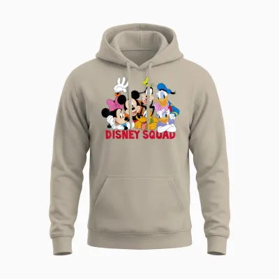Disney Mickey and Friends Disney Squad Unisex Hoodie - Sand
