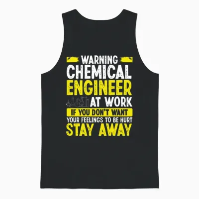 Funny Chemical Engineer Engineering Unisex Tank Top - Black